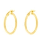 brinco de argola de ouro