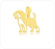Pingente de cachorro
